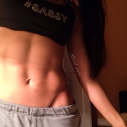 sexygymchicks:  @miszcoco: # Sassy 💣