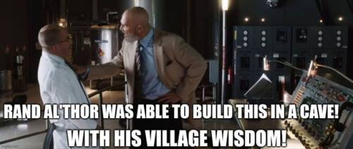 Fourth Age Scholars Studying The Repaired Patch On The Bore, Year 2311, Colorized
