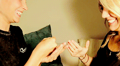 lilymaylovelesss:  “Hey guys. I’m Shannon and this is my beautiful girlfriend, Cammie.” (x)    