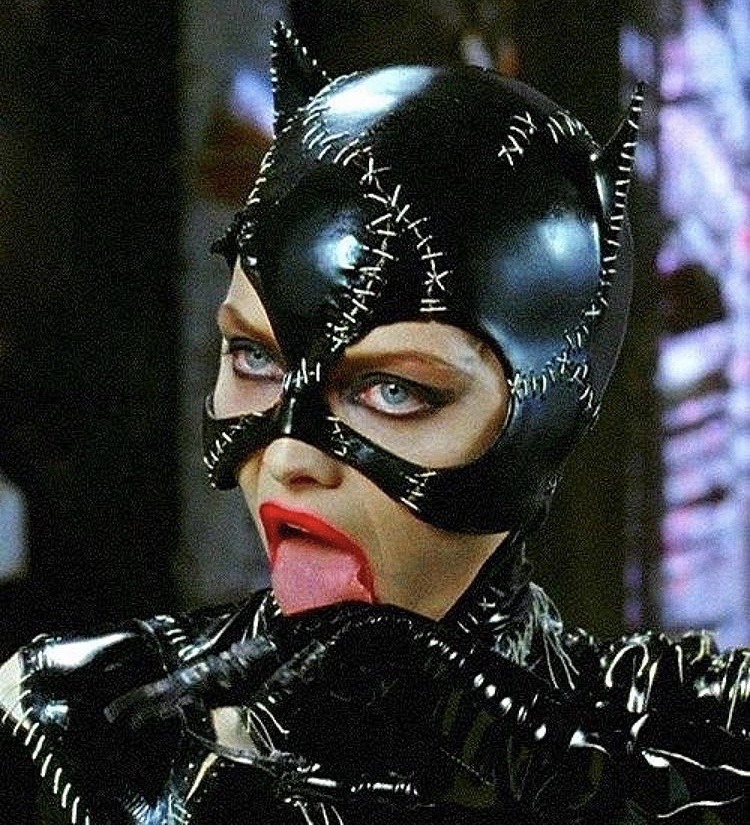 ghettogotth:Catwoman 🐈‍⬛ Julie Newmar (1966), Eartha Kitt (1967), Michelle