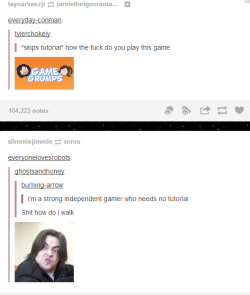 ahmogar:  game grumps: known for skipping tutorials.  