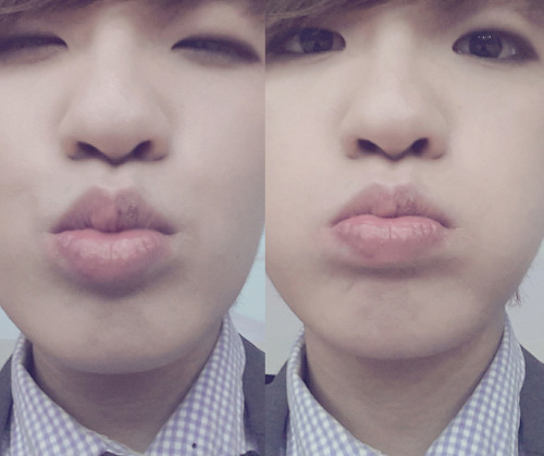 americanoyeol:   050213 HyukJin Fancafe Update  Lemme kiss hug you. 