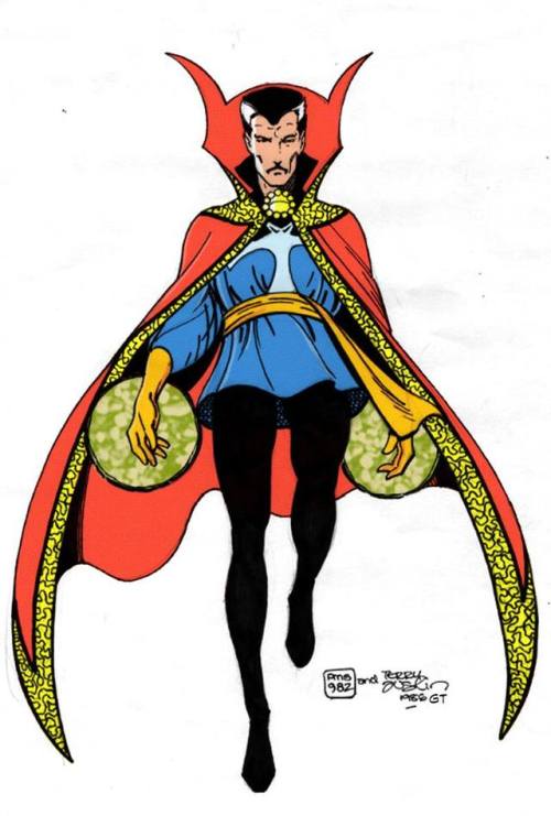 marvel1980s: 1986 - Doctor Strange by Paul Smith and Terry AustinColours by Gerry Turnbull