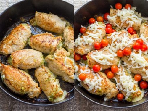 foodffs: Chicken Pesto Roll Ups (VIDEO) Follow for recipes Get your FoodFfs stuff here