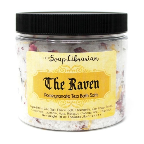 sosuperawesome:Book Lover Bath Salts and Bubble Bath by The Soap Librarian on Etsy