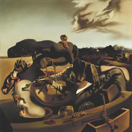 Autumnal Cannibalism by Salvador Dali (ca. 1936)Located at the Tate Modern.