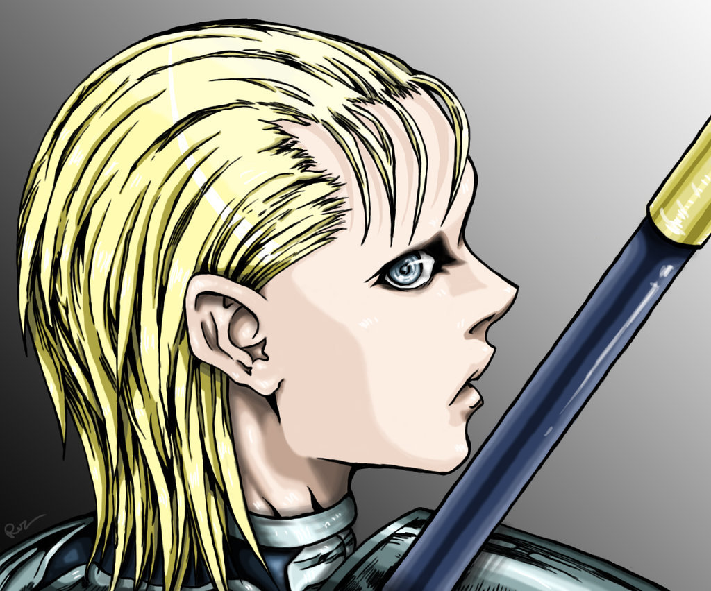 Claymore Jean Colored By The Raccoon Ricky