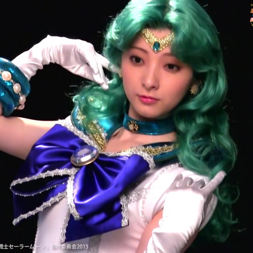 myu-resource:Un Nouveau Voyage Promotional Video 2 - Sailor NeptuneOriginal pictures (screenshotted 