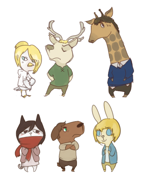 limegreenrabbit:  I heard somebody wanted the animal crossing version of this thing (◕‿◕✿)