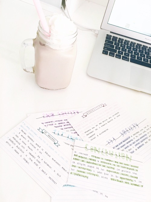 milkystudies:— 4th march 2016 — made flashcards to help me memorise my essay for studies of religi