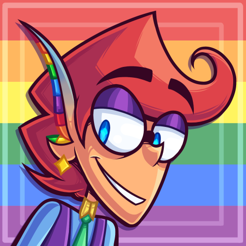 finally! we’re already more than a week into pride month, but i’m opening pride icon commissions! on