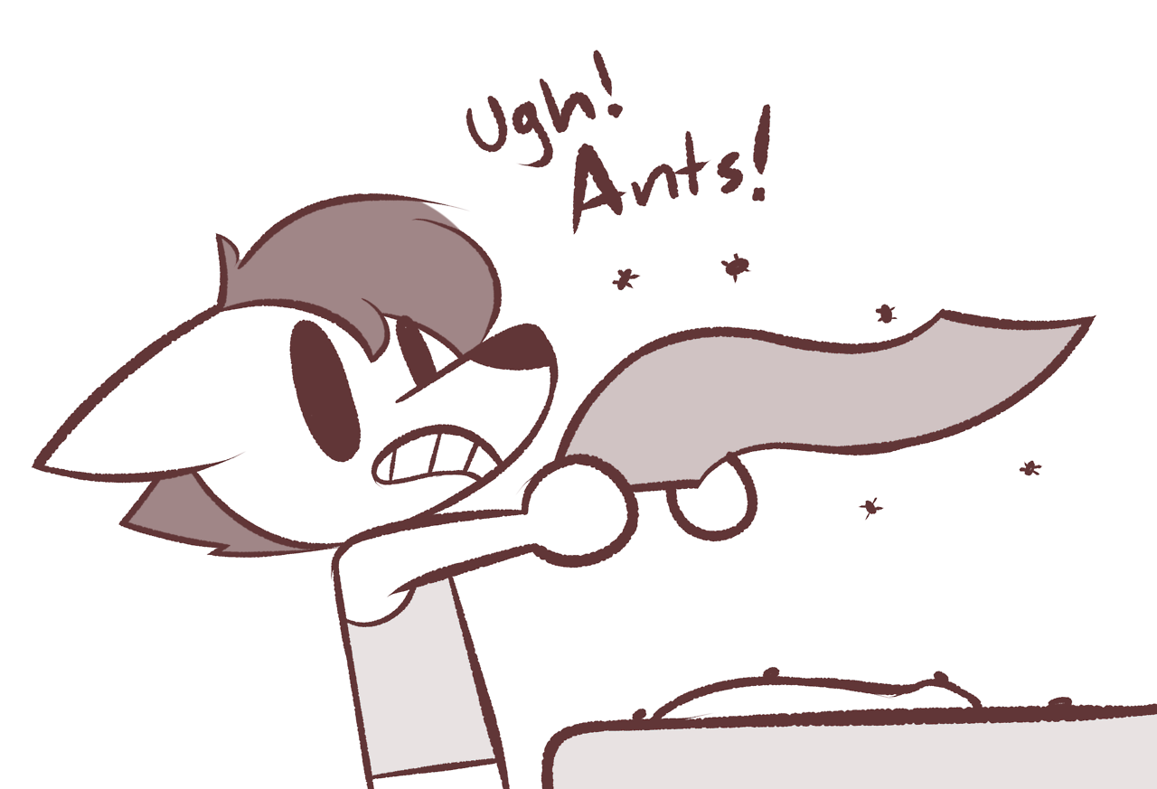 theartmanor: zzeev:  maffilu:  friendshipismax:   theartmanor: Ugh! Seasonal ants!!!