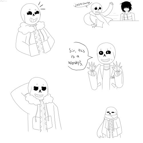 sans is great i wish skeletons are real