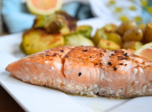 greatfoodlifestyle:Simple Salmon Dinner is a healthy, delicious, super easy meal, perfect for weekni