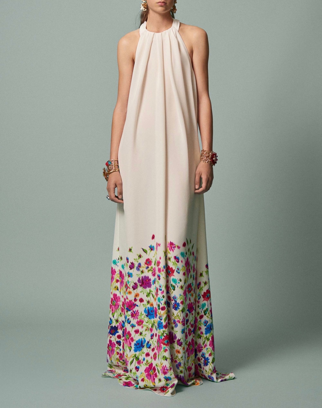 belleamira:  Florals Oscar de la Renta Resort 2017 