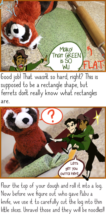 stuffinfluffcooking:  It just so happens that we found ourselves a perfectly adorable Pabu plush AND a wonderful new food blog that features Avatar and other fandom-inspired recipes!  What else could we do?  StuffinFluff did the obvious and we tried