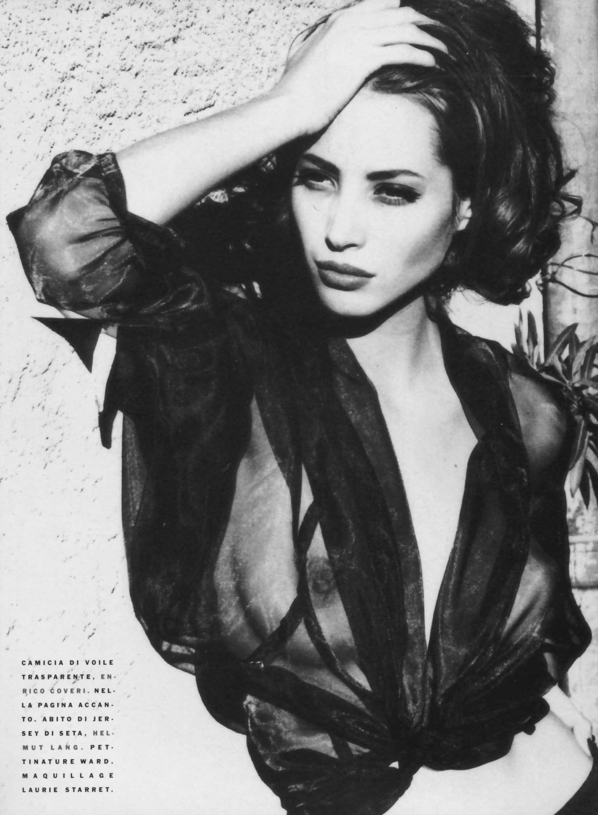 thebeautymodel:  Christy Turlington by Ellen von Unwerth for Vogue Italia February