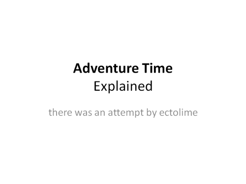 ectolime:I decided to make a powerpoint instead of an essay.