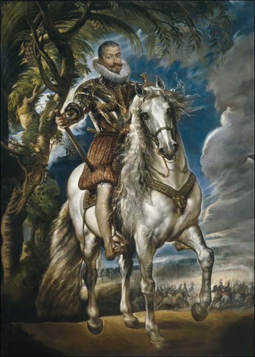 Equestrian Portrait of the Duke of Lerma Peter Paul Rubens (Flemish; 1577–1640)1603Oil on canvas Mus
