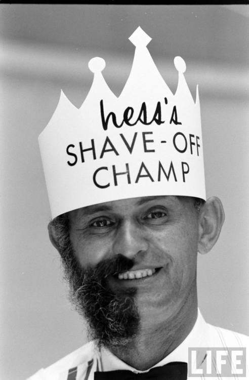 electronicsquid - Hess’s Shave-Off Champ(Yale Joel. 1962)