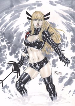 dailydamnation:  Illyana RasputinArtist: