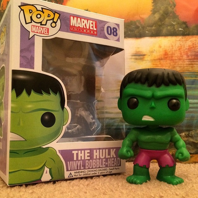…and we’ve got a #Hulk. Our third free #funko #pop from Disney Movie Rewards! #rockfile #originalfunkopop #originalfunko #marvel #marveluniverse #thehulk
