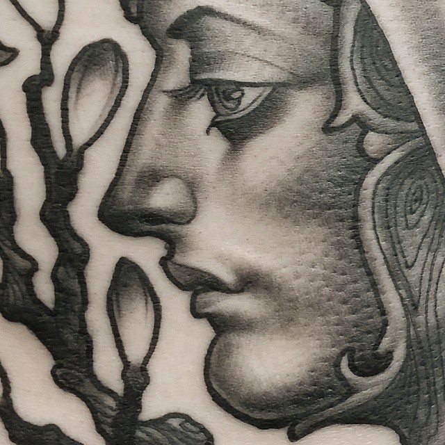 mattbuck:  Closeup of one of my favorite tattoos I made in Europe. A huge thanks