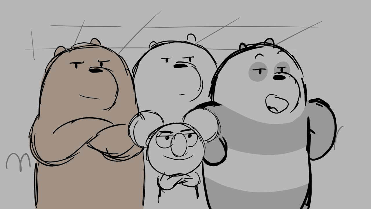dannyducker:  i made a lil gif of the sassy neck roll thing i drew Panda doing in