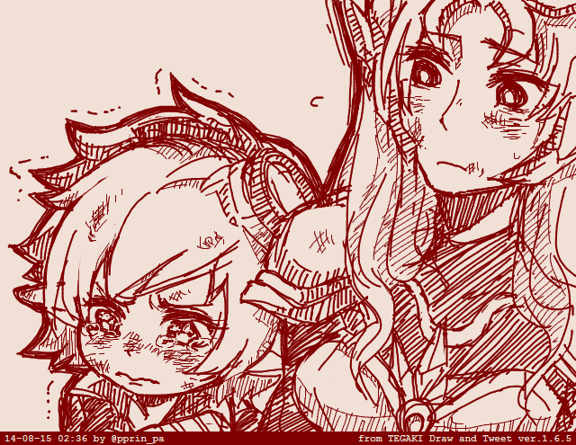 lol-fanart-archive:  Bot lanes! and Ahri as well By:おたに@アフリカ on pixiv