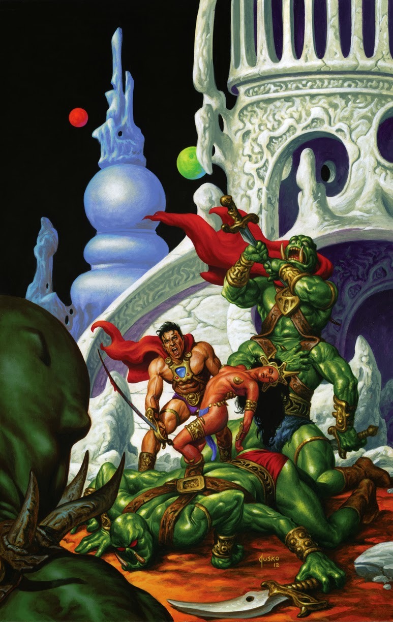 Not Pulp Covers — John Carter of Mars by Joe Jusko