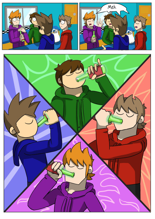 Don't drink glowing cola! — Eddvengers Myers-Briggs Personality types  Lately