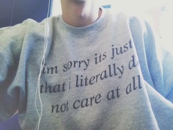 circolazione:  my life summed up on a sweater