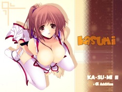 iizuki tasuku dead or alive kasumi breasts