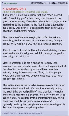 animentality:I hate when 4chan does this…talks sense…