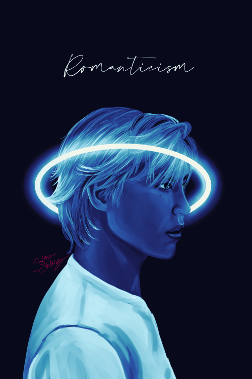 stxllarsketches:its this oldie’s birthday also remake of the romanticism mv with the aestheti
