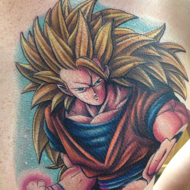 Dragon Ball está entre os mais pedidos em estúdios de tatuagem