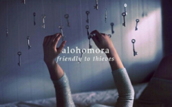 narnia: alohomora - friendly to theives  via weheartit 