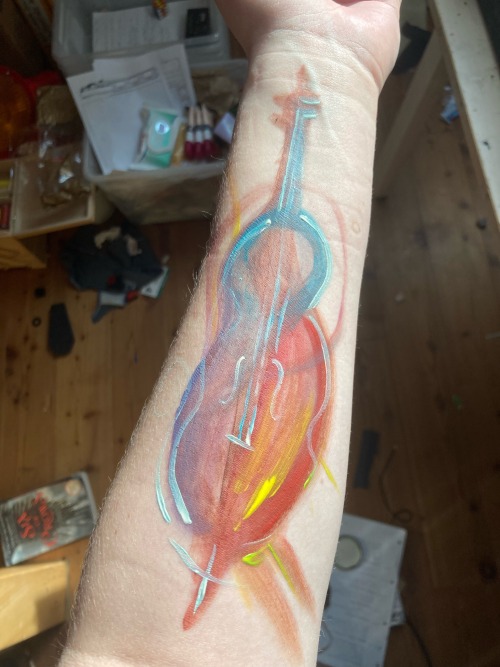 When The Blade Just Isnt For U Anymore So U Have To Paint On Urself