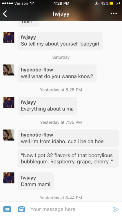 blasianxbri:  bishopmyles:   lovemeinjuly:   mouse-named-minerva:   haelroyale:   ayee-daria:   hypnotic-flow:   imjustjason:   frenchinhalechanelxoxo:   giaomega:  hypnotic-flow:  either this nigga really came into my DMs thinking i was a girl, or we