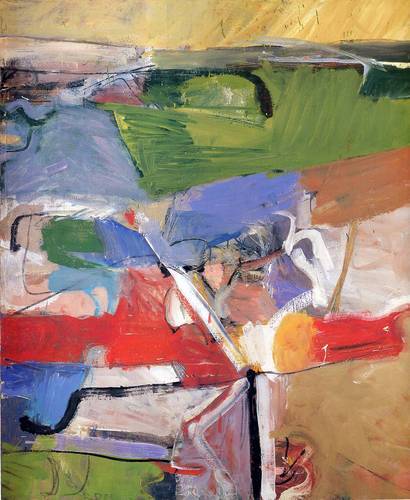 richard-diebenkorn: Berkeley No. 23, 1955, Richard Diebenkorn