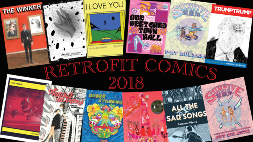 Retrofit Comics 2018 Kickstarter launched!12 new graphic novels:
• All the Sad Songs - Summer Pierre
•  Fashion Forecasts - Yumi Sakugawa
•  I Love You - Sara Lautman
•  John, Dear - Laura Lannes
•  Our Wretched Town Hall - Eric Kostiuk Williams
• ...