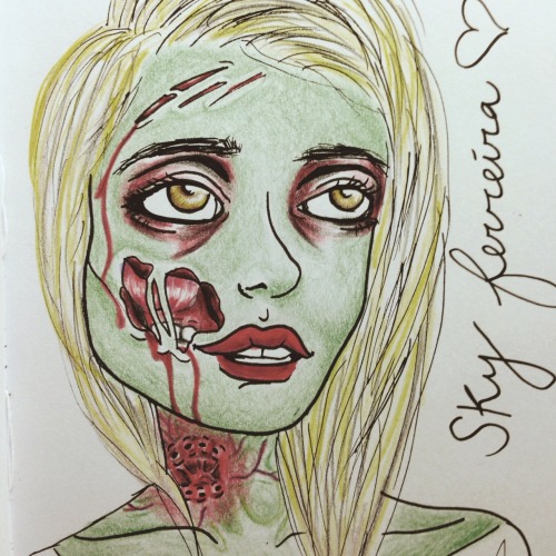 jenzeppelin:I like zombies and drawing them.