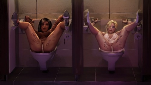 Porn photo overwatch-girls-nsfw:  Mercy and Pharah set