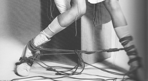 [CROPPED SCAN Of PHOTO BY PAOLA KUDACKI Via I-D OUR VOICE OUR FUTURE ISSUE NO. 325]