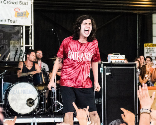 gravespitter:  Warped Tour 2014 Chicago: Real Friends (3) by MasterPpv on Flickr.