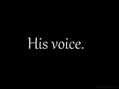 His warm breath on the back of your neck, as His arms reach around your waist , pulling