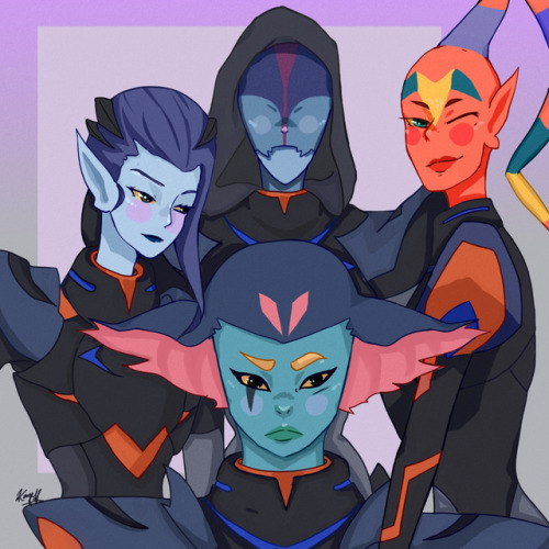 tachimasu: got into voltron recently, heres some girls that need more love