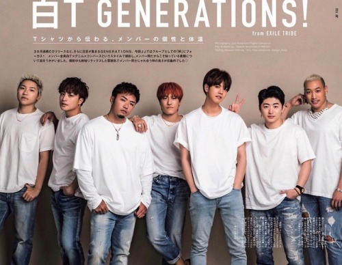 yukikinomiya:GENERATIONS from Exile Tribe for JJmagazine (08/2019)