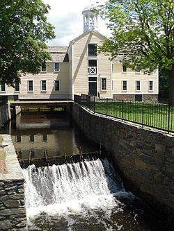 Slater Mill is now over 300 years old and thought to be one of the mills which helped bring the industrial revolution into being. Built in 1793, the mill was powered by water and manufactured cloth from unprocessed cotton. The factory was located in Pawtu