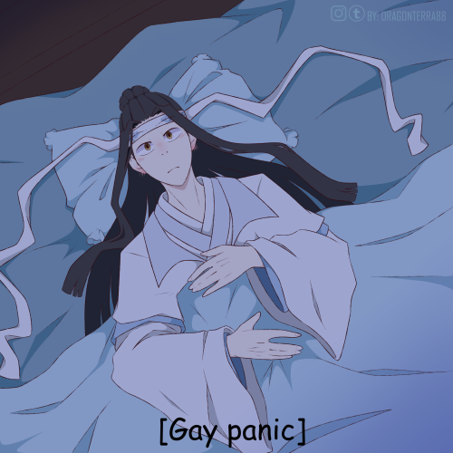 Wei Ying’s insomnia got worse after he told Lan Zhan  “You have quite a good figure ~&qu